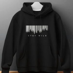 Glito Fleece Hooded Men's Sweatshirt - Black ( Pack of 1 )