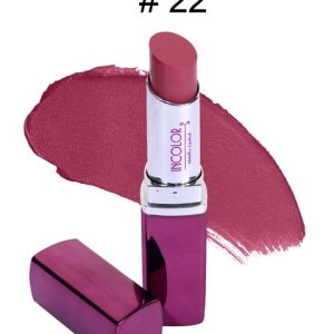 INCOLOR Metallic Lipstick Pink 22- 3.7 g