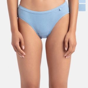 Jockey Pack of 3 Medium Coverage Super Combed Cotton StayFresh Bikini-1410