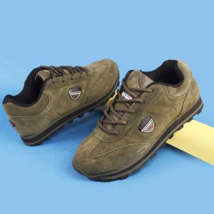 Lakhani Aashirwad L-1098_Mehandi Khaki Men's Sports Running Shoes