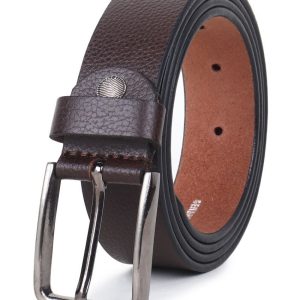 Loopa - Brown Leather Men's Formal Belt ( Pack of 1 )