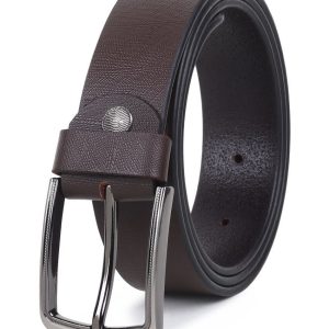 Loopa - Brown Leather Men's Formal Belt ( Pack of 1 )