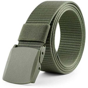 Loopa - Green Nylon Men's Casual Belt ( Pack of 1 )