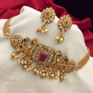 RIENTA JWL Multicolor Alloy Necklace Set ( Pack of 1 )