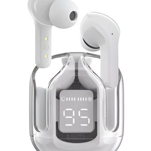 Tecsox Ultrapod In Ear Bluetooth Earbuds | 5 Hr PlayTime | IPX4(Splash Proof) Powerfull Bass TWS-Bluetooth Headphone V 5.1 White