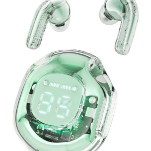 Tecsox Ultrapod Pro In Ear Bluetooth Earbuds | 5 Hr PlayTime | IPX4(Splash Proof) Powerfull Bass TWS-Bluetooth Headphone V 5.1 Green