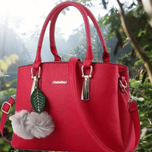 THE MONAIN CEAPT Shoulder Bag PU Set of 1 ( Red )