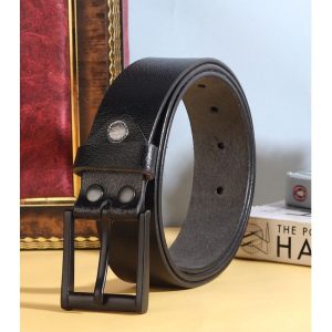WARCKS - Black 100% Leather Men's Formal Belt ( Pack of 1 )