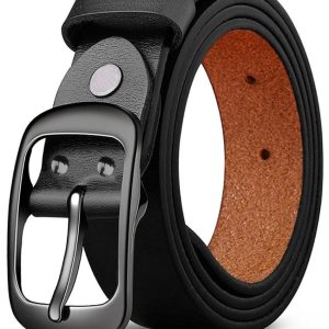 WARCKS - Black Leather Men's Formal Belt ( Pack of 1 )