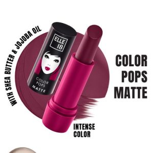EVE Color Pop Moisturising Matte Lip Color With Jojoba Oil 4.3g - W11 Cherry Wine